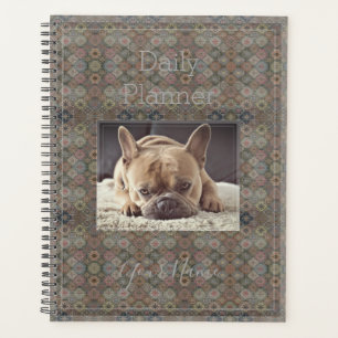 Photo Daily Planner with Vintage Look - HAMbWG
