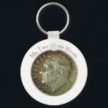 Photo Dime. Keychain<br><div class="desc">Everyone wants to give their two cents worth of opinion,  but with the inflation rate it costs a lot more than two cents to speak your mind. Skeptics will enjoy the graphics that make this point on so many of our products.</div>