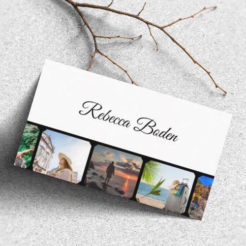 Photo Display Crafts Products or Travel Business Card