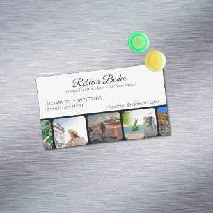 Photo Display Crafts, Products or Travel Business Card Magnet