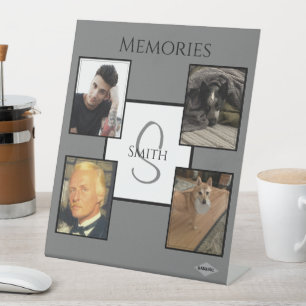 Photo Display - HAMbyWG - Any Color Pedestal Sign