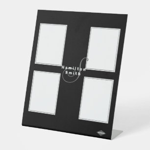 Photo Display - HAMbyWG - Any Color Pedestal Sign