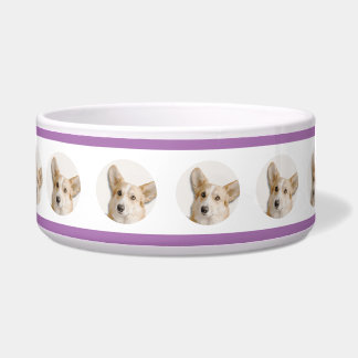 Photo Dog Bowl - Custom Made with Image