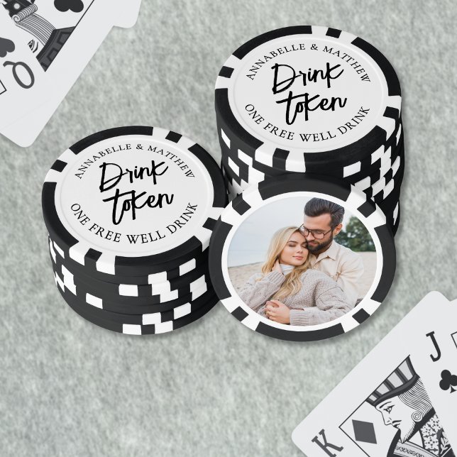Photo Drink Token Wedding (Photo Drink Token Wedding)