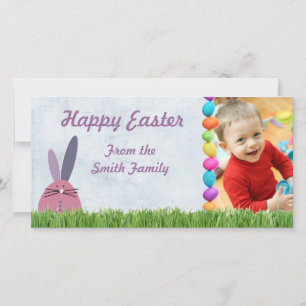 Photo easter card