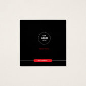 photo edating Business Card (Back)