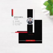 photo edating Business Card (Desk)