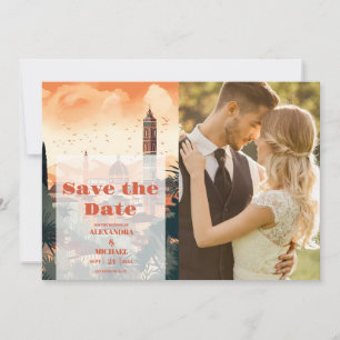 Photo Elegant Italy Florence Destination Wedding Save The Date