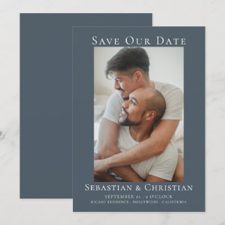 Photo Elegant Save The Date Wedding