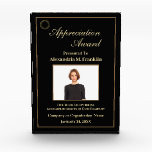 Photo Employee Appreciation Retirement Acrylic Award<br><div class="desc">Photo Employee Appreciation Retirement Acrylic Award great for your employees or volunteers at your company or organization. Replace with your information or words,  logo or symbol and photograph. Recognize them for their dedication to your business. Great to use for Award ceremonies and recognize employees for their good work.</div>