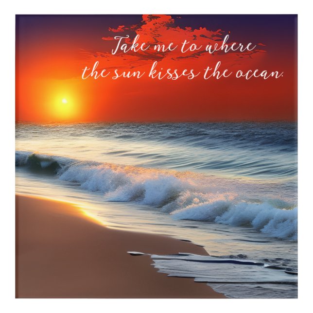 Photo Enlargement Acrylic Print (Front)