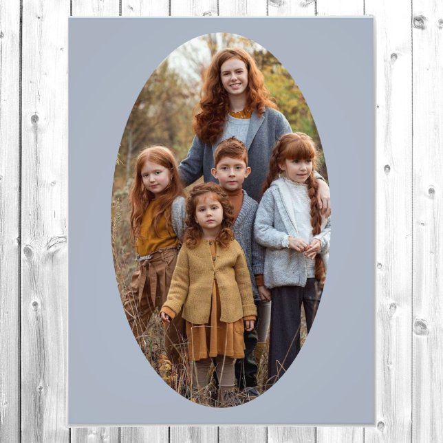 Photo Enlargement Oval Template Ready to Frame (Creator Uploaded)