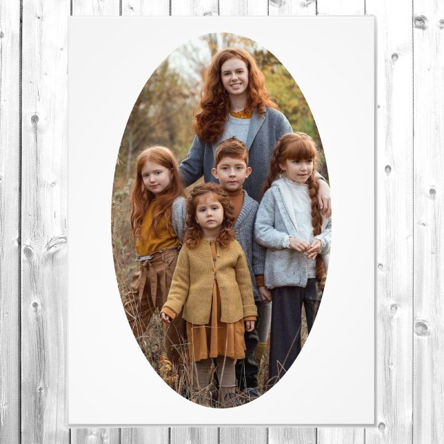 Photo Enlargement Oval Template Ready to Frame (Creator Uploaded)