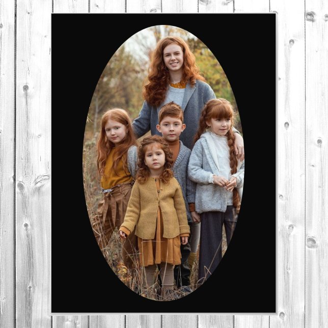 Photo Enlargement Oval Template Ready to Frame Print (Creator Uploaded)
