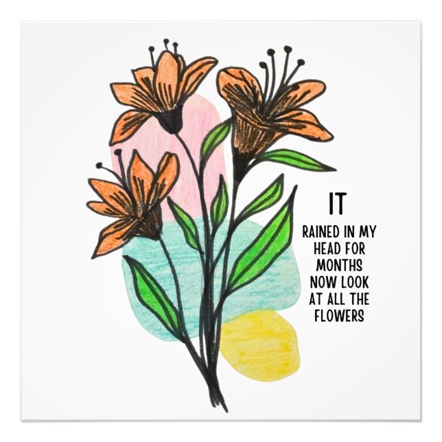 Photo Enlargement Print (Front)