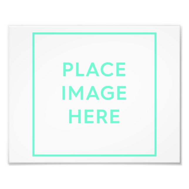 Photo Enlargement Print - 10" x 8" (Front)