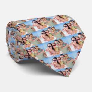 Photo Family Personalised Neck Tie