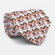 Photo Family Personalized Neck Tie Photo Family Personalized Neck Tie