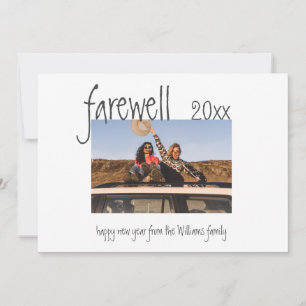 Photo Farewell Happy New Year in Review