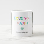 Photo Father’s Day Mug with Kids’ Names – Gift<br><div class="desc">Make this Father’s Day unforgettable with a personalized photo mug designed just for Dad! This specialty mug features your favorite family photos and custom text that reads “Happy Father’s Day” — with space to include the names of his children for that extra loving touch. Perfect for his morning coffee or...</div>