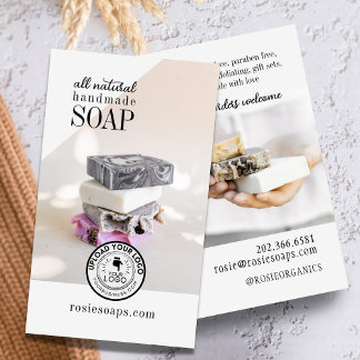 Photo Feature Handmade Soap Business Card