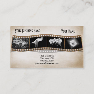 Photo Film Strip Business Card