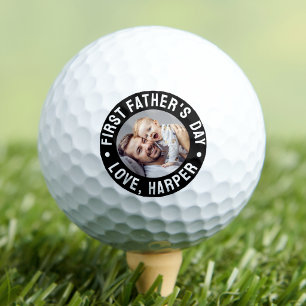 Photo First Father's Day Golf Balls