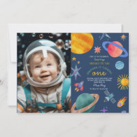 Photo First trip aroundsun astronaut 1st Birthday