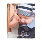 Photo Fleece Blankets Unique Gifts For Mom