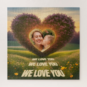Photo for mothers in the heart in nature jigsaw puzzle