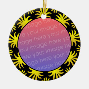 Photo Frame 011 Ceramic Ornament