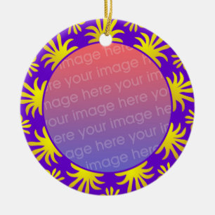 Photo Frame 012 Ceramic Ornament
