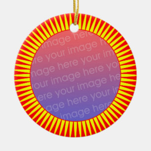 Photo Frame 02 Ceramic Ornament