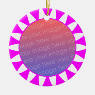 Photo Frame 06 Ceramic Ornament