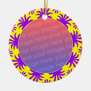 Photo Frame 09 Ceramic Ornament