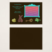 Photo Frame Birth Announcements (Front & Back)