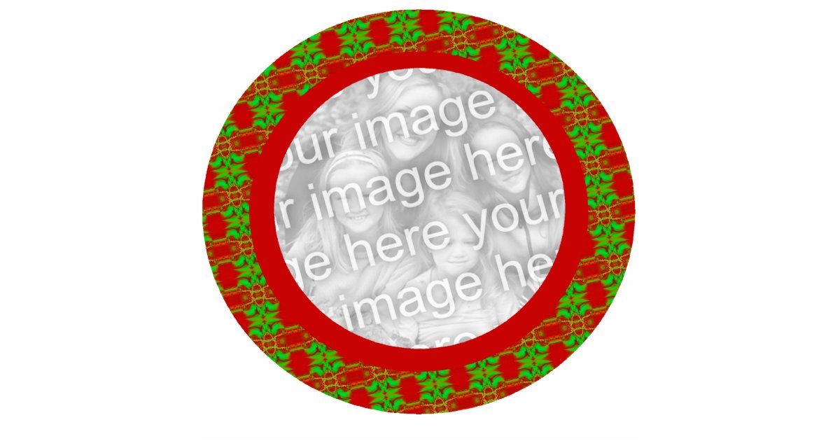 Photo Frame Christmas Ornament - Customized | Zazzle.com