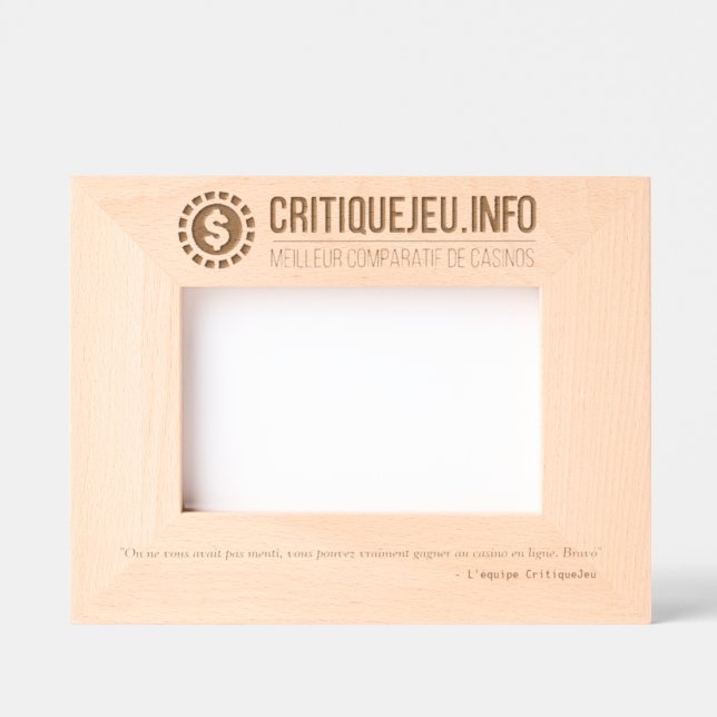 Photo frame CriticalGame for win (Front)