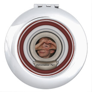 Photo Frame Personalizable Template Makeup Mirror