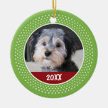 Photo Frame - Pet Baby Kid or Other - SINGLE-SIDED Ceramic Ornament