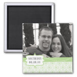 Photo Frame Save The Date Magnet at Zazzle