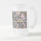 Photo Frosty Glass Mugs - personalized Collage Mug