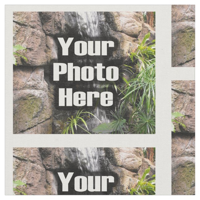 Photo Full Color Personalized Fabric (Close Up)