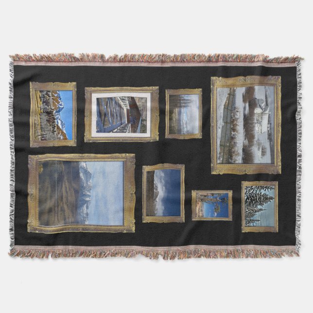 Photo Gallery Showcase Woven Blanket (Front)