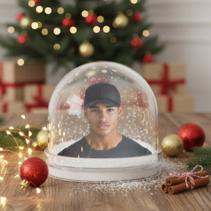 Photo Gift Custom Holiday  Snow Globe
