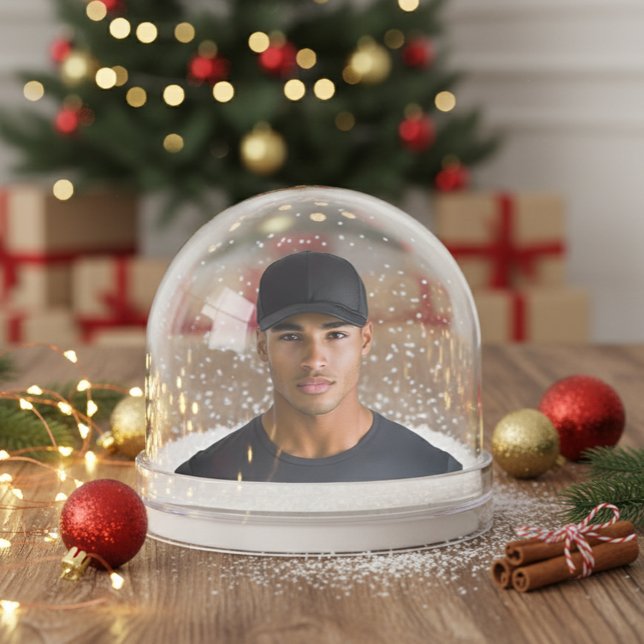 Photo Gift Custom Holiday  Snow Globe (Creator Uploaded)