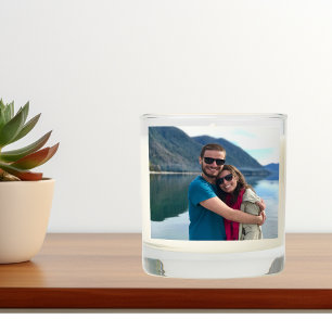 Photo Gift Custom Scented Candle
