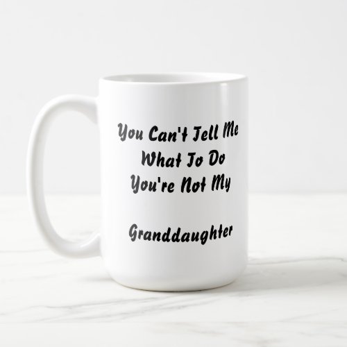Photo Gift for Grandpa from Granddaughter Xmas Coffee Mug