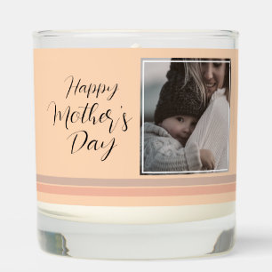Photo gift "Happy Mother's Day" Scented Jar Candle