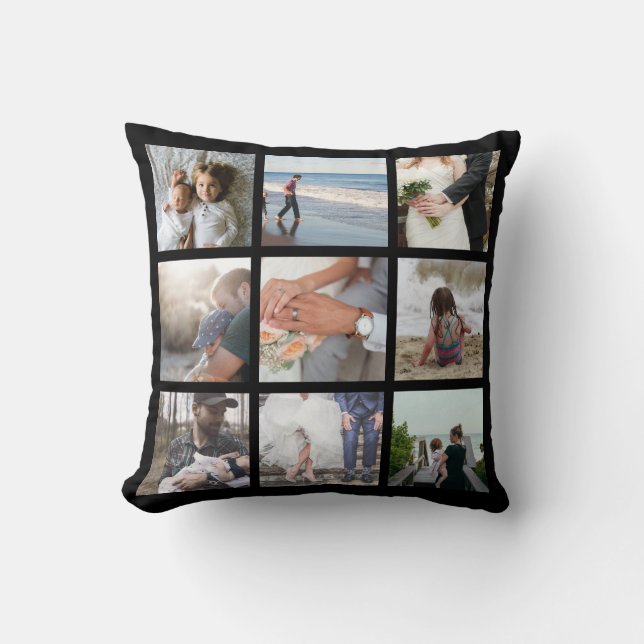 Photo gift throw pillow (Front)